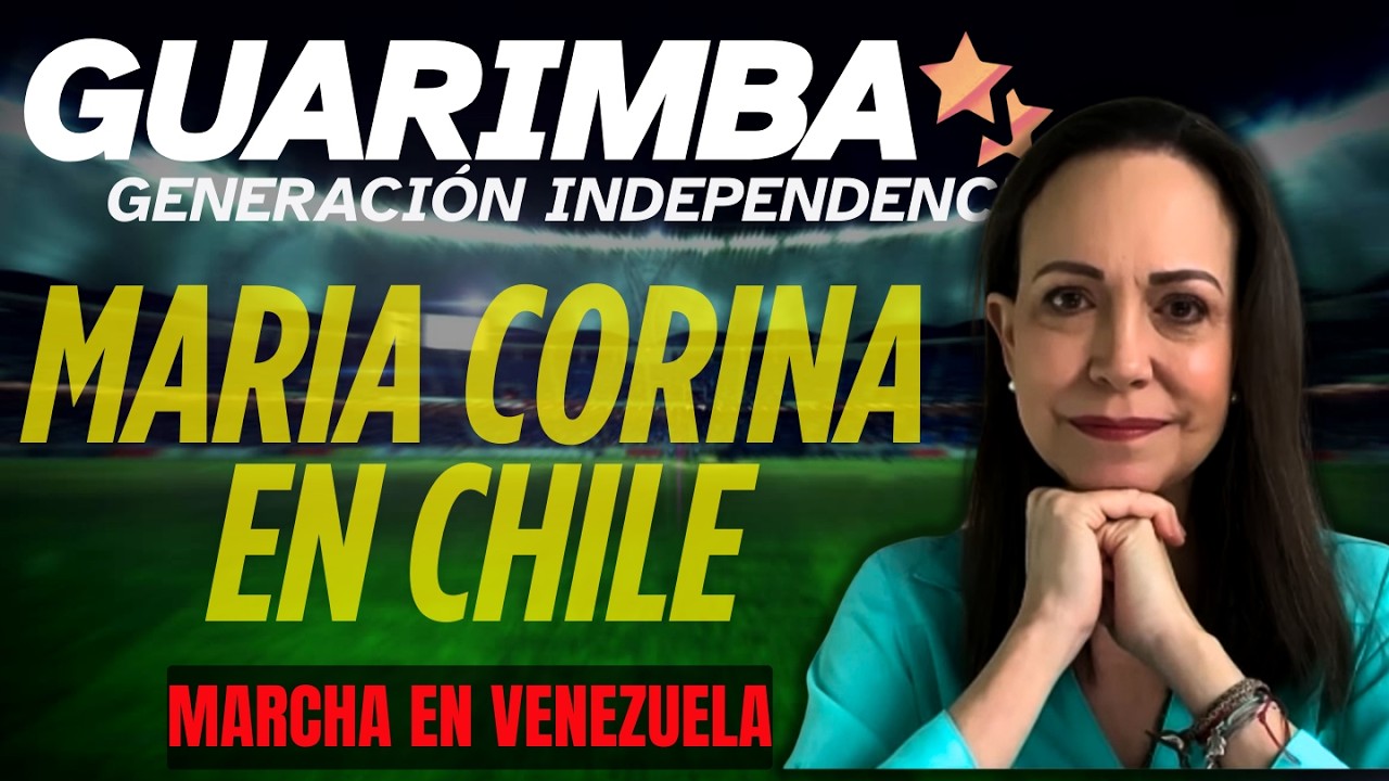 🔴 CHILE EN VIVO - CHILE RECIBE A MARIA CORINA MACHADO