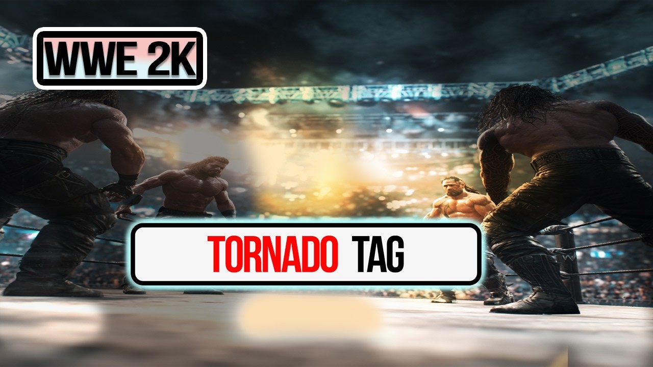 🔥 WWE 2K25 Tornado Tag Match – Absolute Chaos in the Ring!