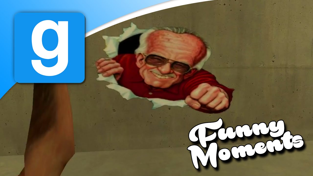 Garry's Mod - Marvel Map Deathrun (Gmod Funny Moments)