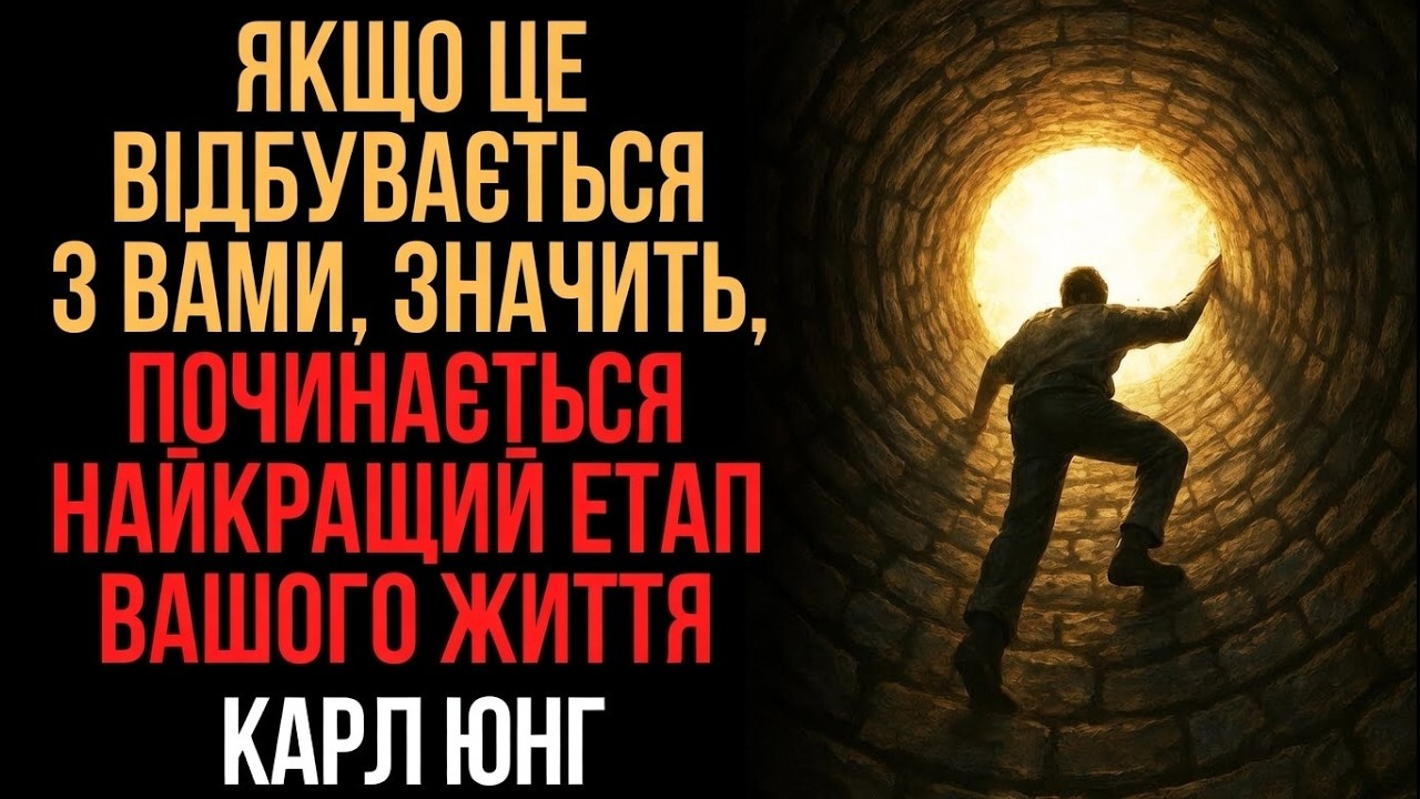 Ознаки того, що ти на порозі найкращого етапу свого життя | Карл Юнг