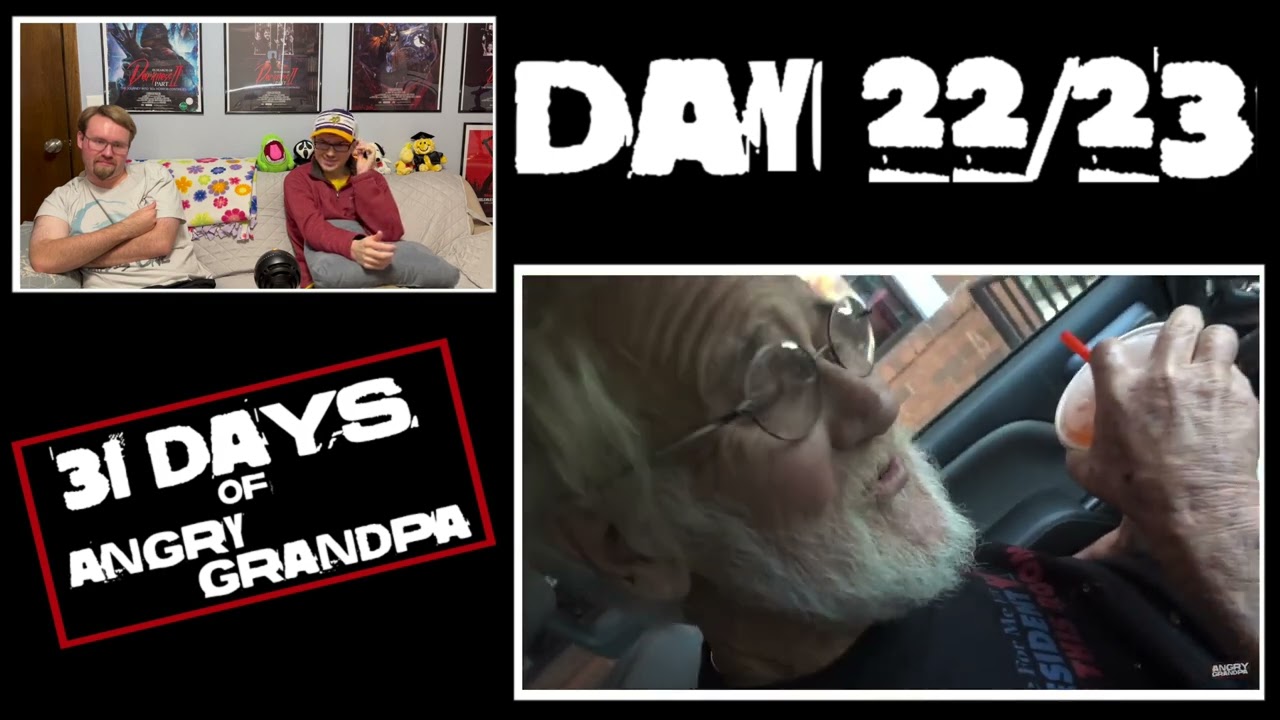 Angry Grandpa - The Burger King Whopperito! Reactions! 31 Days Of AGP