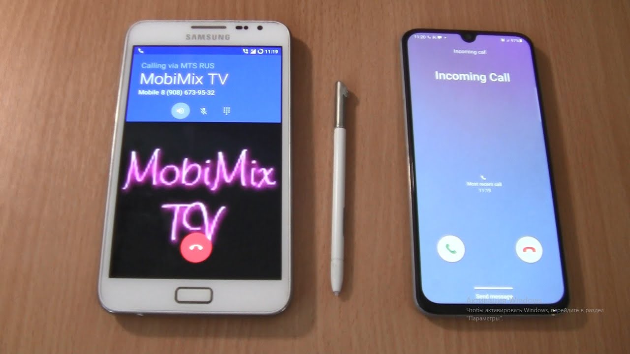 Over the Horizon Incoming  & Outgoing call at the Same Time  Samsung Galaxy Note 1 Android 7+A40