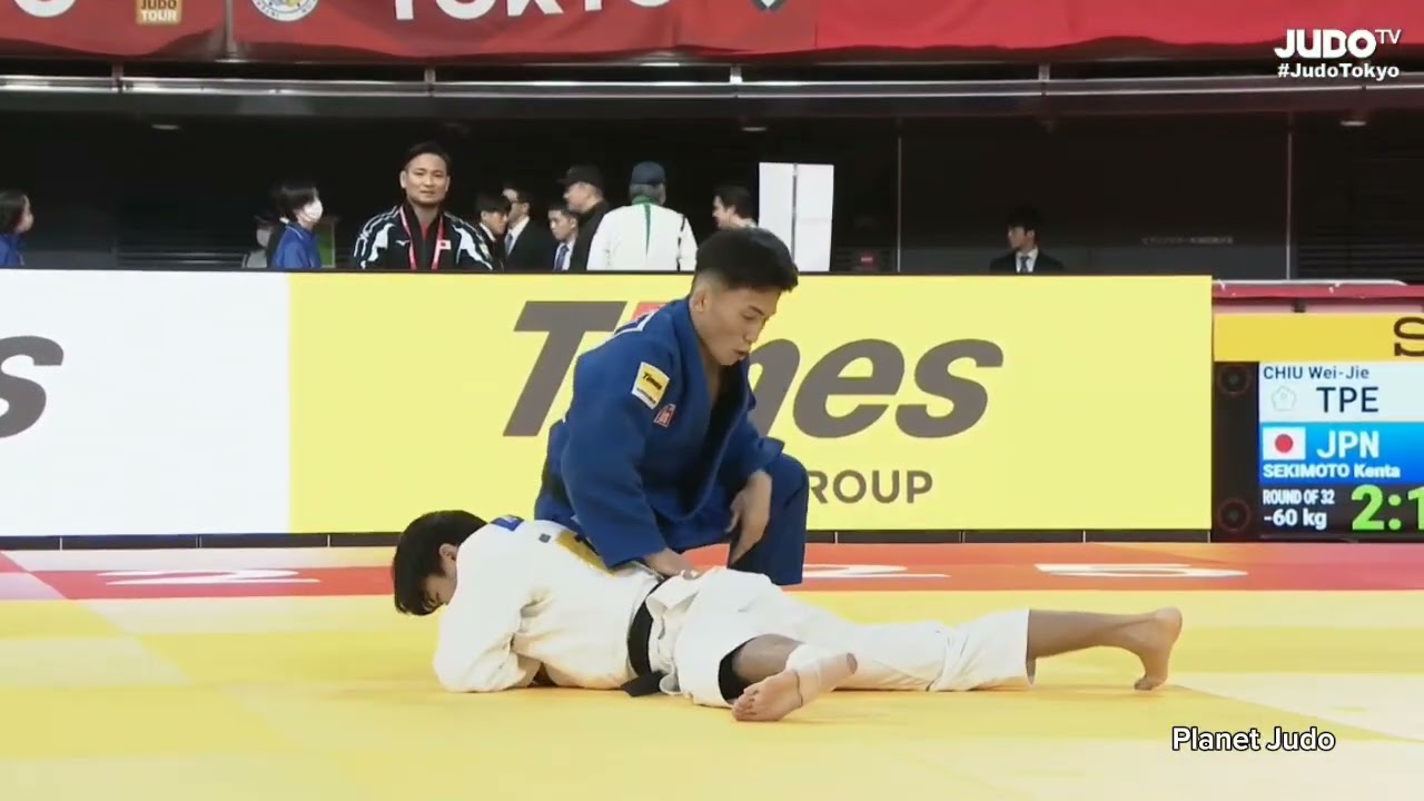 Wei-Jie CHIU (TPE) 🆚️ Kenta SEKIMOTO (JPN) | 1/16 финала /-60кг | Большой Шлем Токио 2025