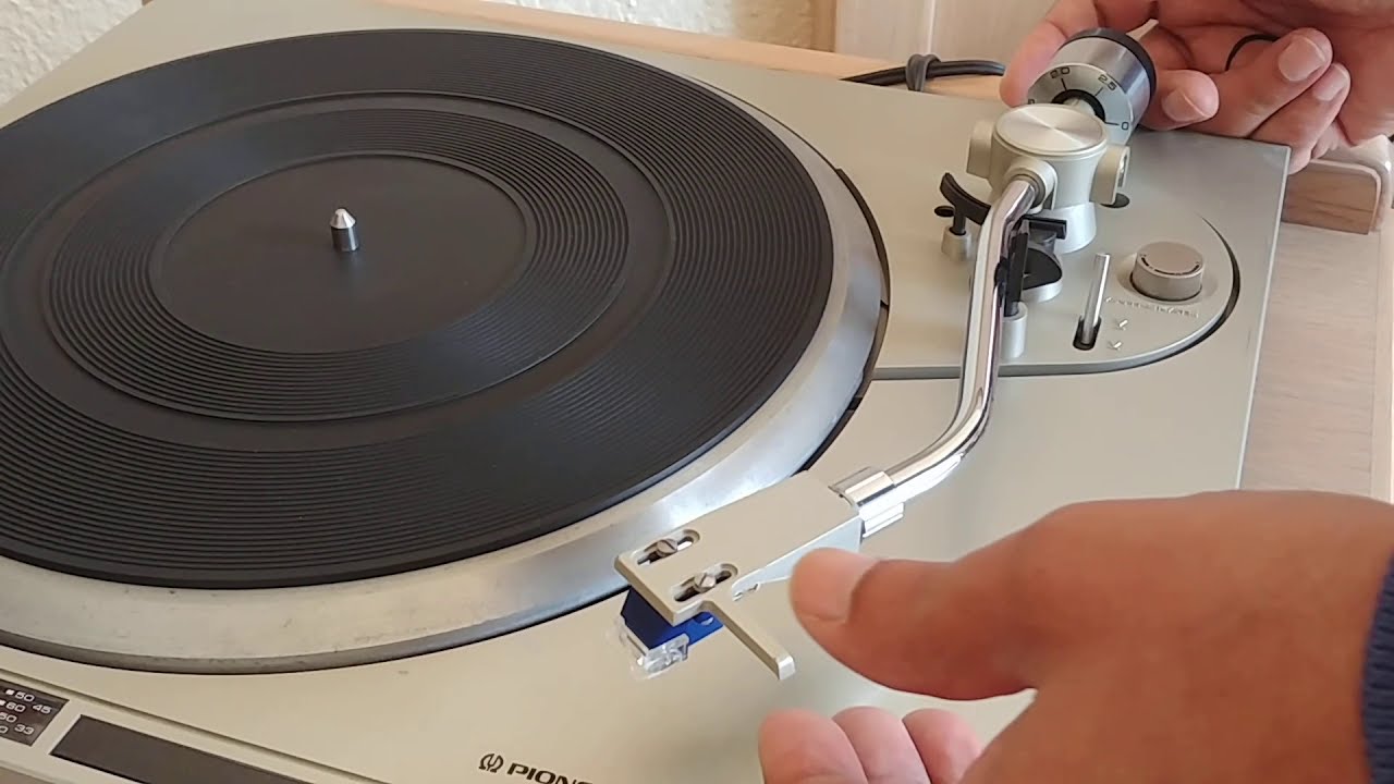 How to balance a tonearm