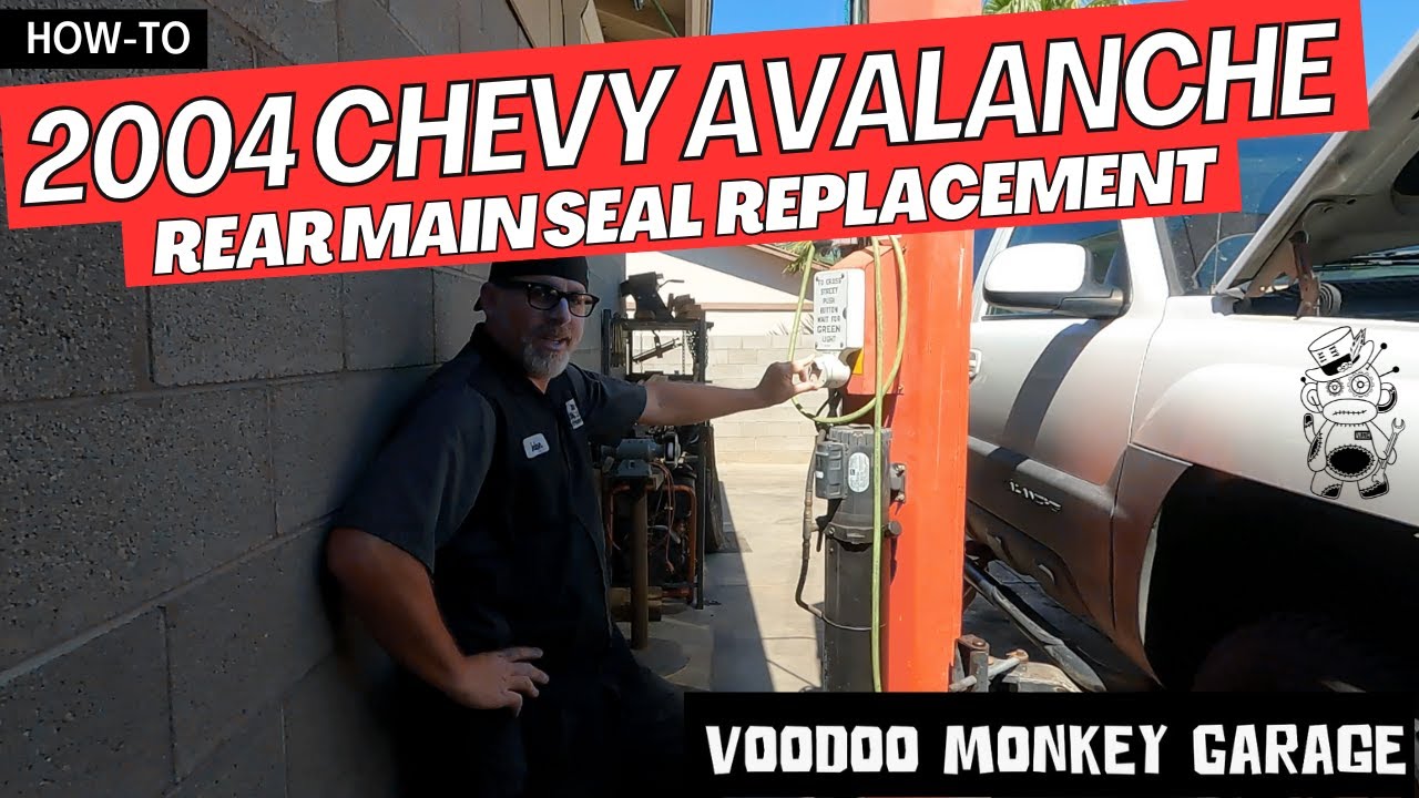 2004 Chevy Avalanche Rear Main Seal Replacement - LS 5.3L