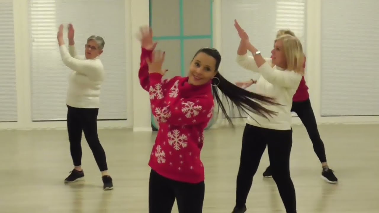 Natale 2024 - Fit-dance woman - Jingle bells remix - ballo di gruppo fitness