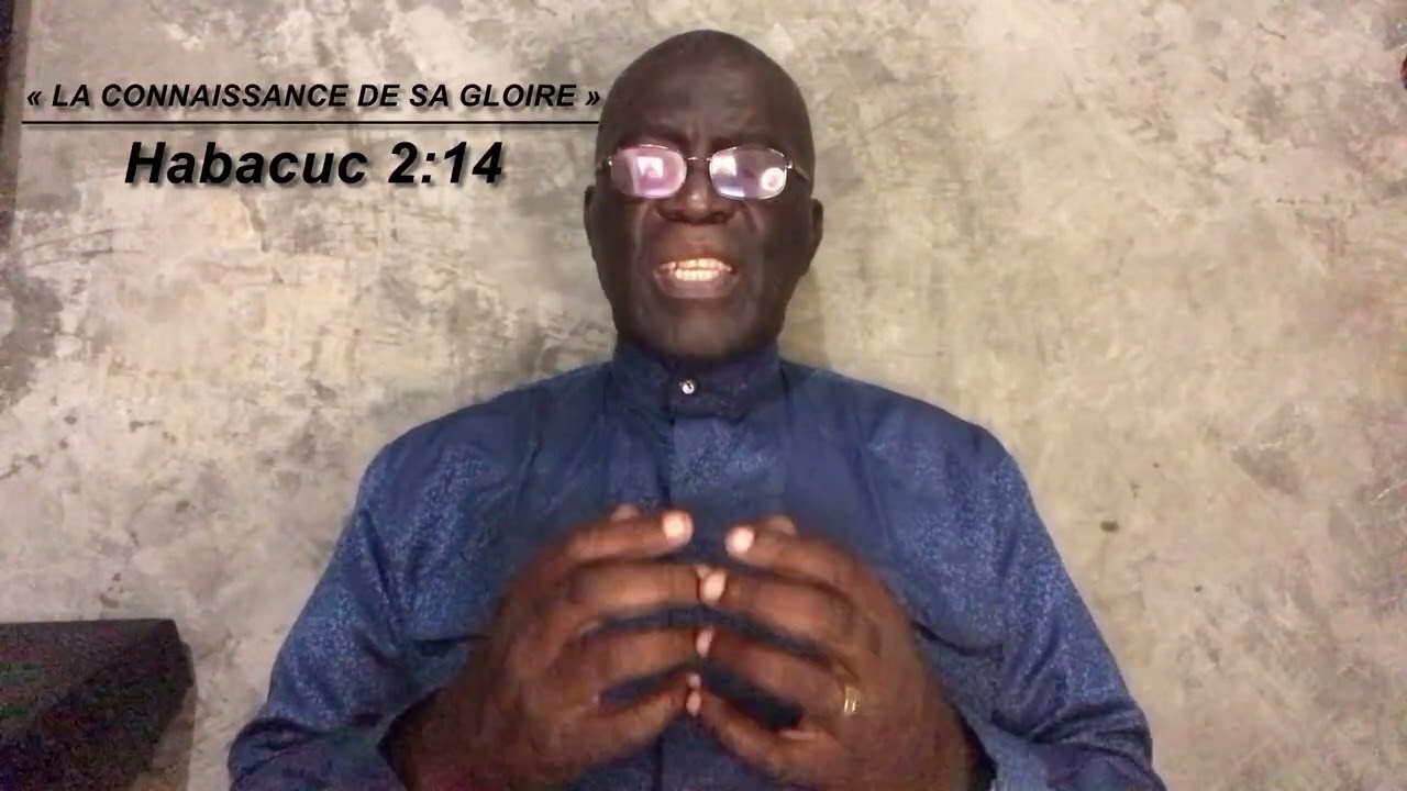 LA CONNAISSANCE DE SA GLOIRE. ‭‭Hab 2‬:‭14. Médit du mercredi 18 février 2026. Pasteur Eugène MASSA
