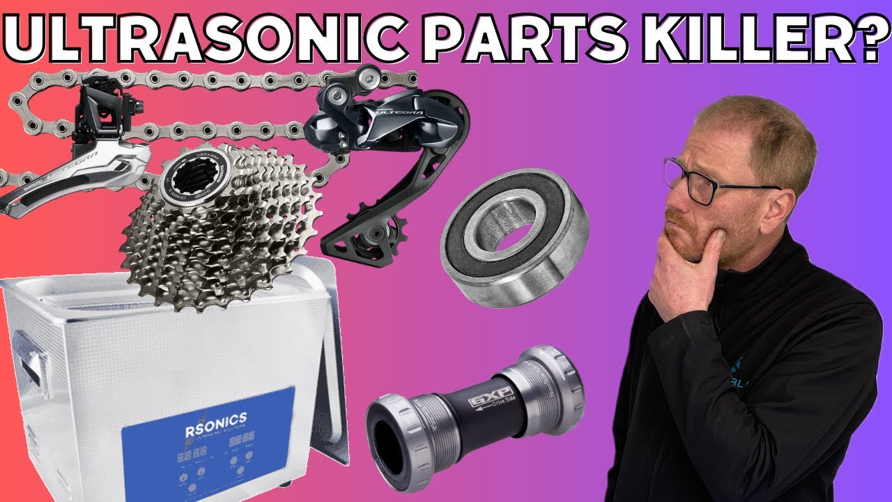 What Happened When I Put These Parts In An Ultrasonic Cleaner - Bike Maintenance