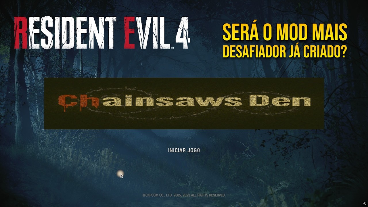 MOD CHAINSAWS DEN - RESIDENT EVIL 4 REMAKE - NO PROFISSIONAL - LIVE AO VIVO - PARTE 02
