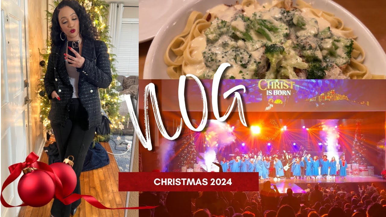 Weekly VLOG | City Christmas Tree Lighting | Stage Band | Shopping | Christmas 2024