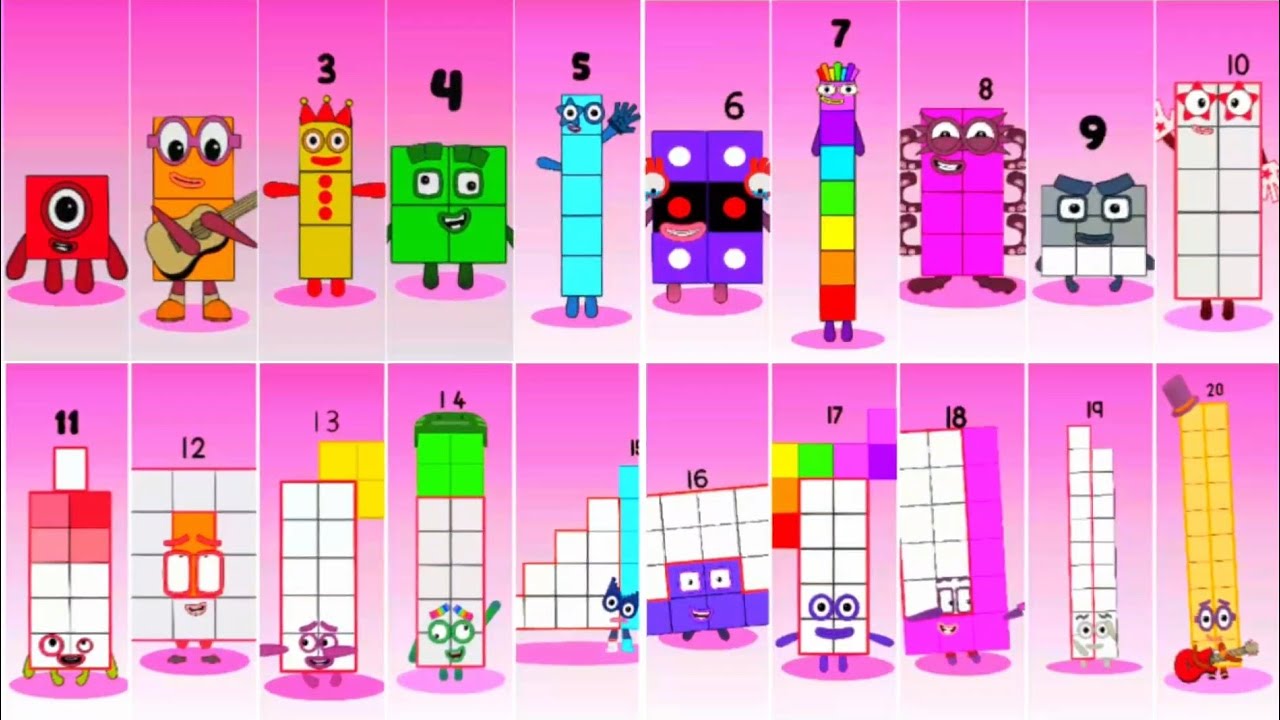 Incredibox Numberblocks 1 VS 25 | Compilation Incredibox 