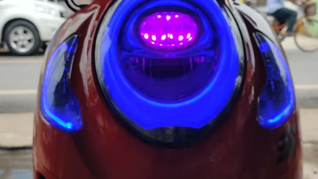 pasang lampu alis Scoopy terbaru