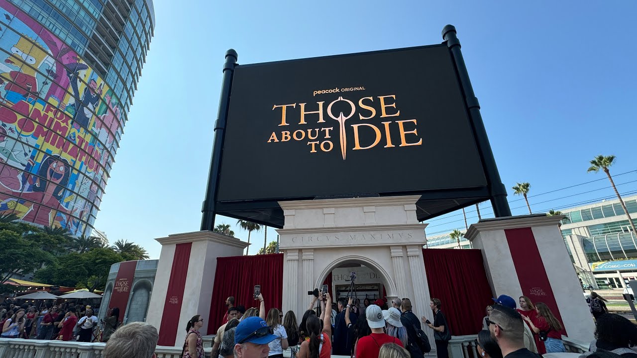 Those About to Die SDCC offsite Full Walkthrough - SAN Diego Comic Con