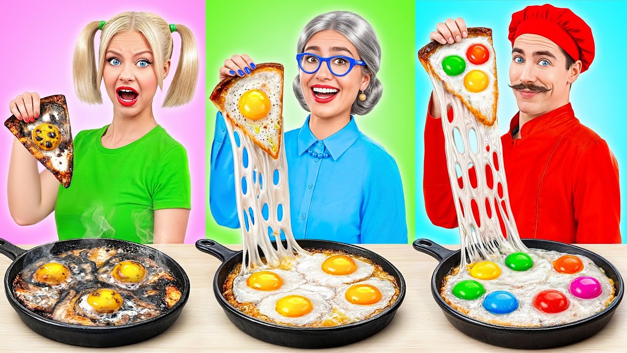 Me vs Grandma Cooking Challenge | Amazing Cooking Ideas by Multi DO Joy