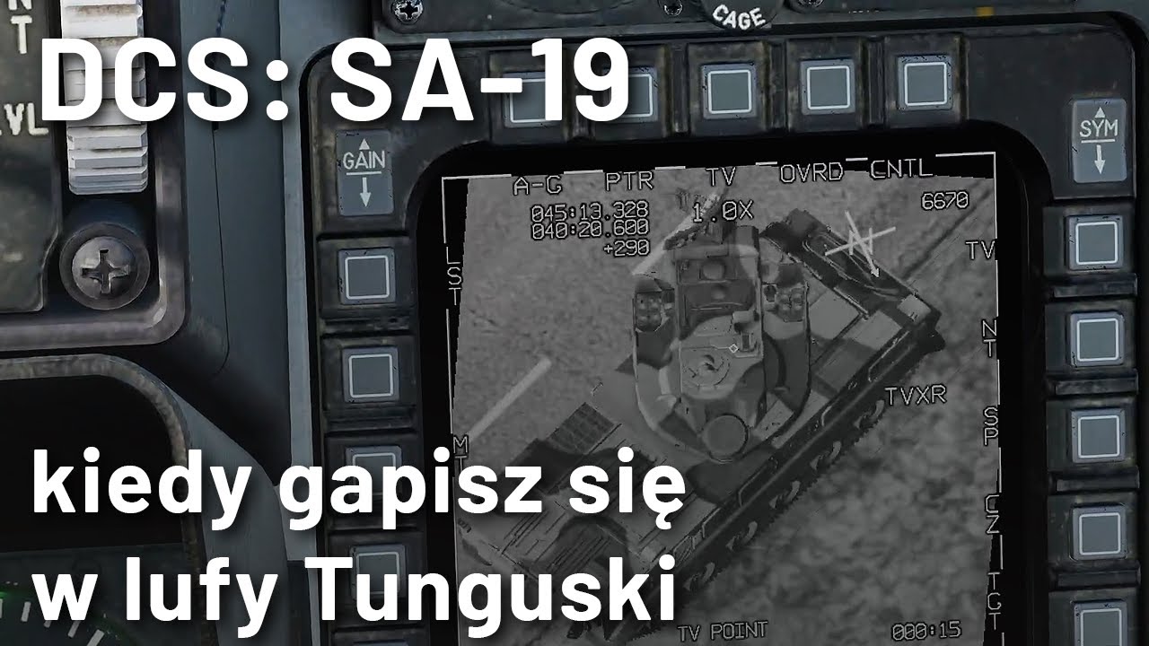 DCS: SA-19 - kiedy gapisz się w lufy Tunguski