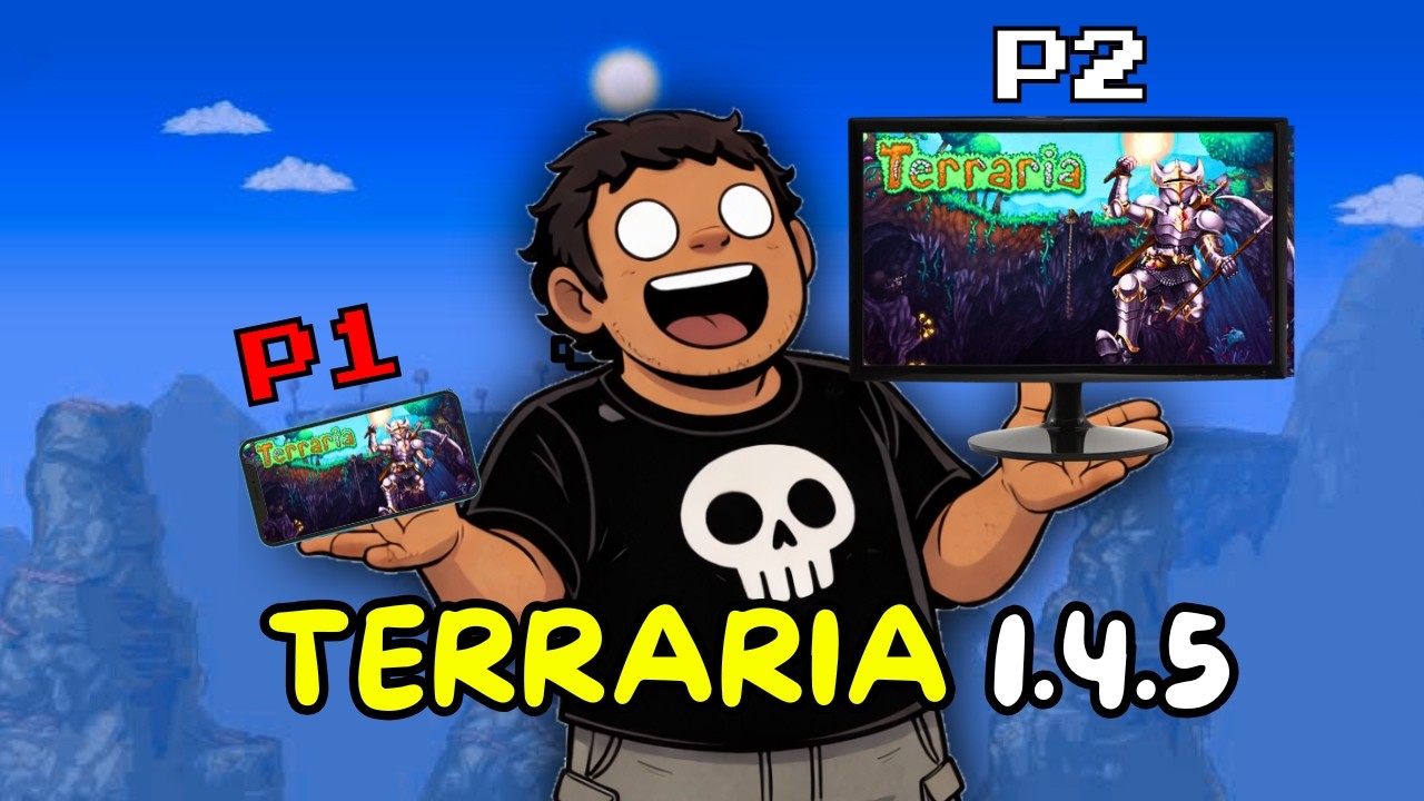 COMO JOGAR TERRARIA 1.4.5 COM AMIGOS SEM VPN!