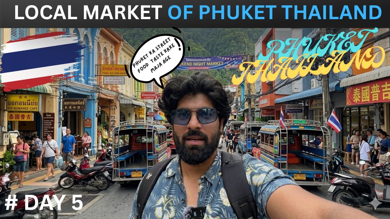 First Day in Phuket Thailand| First experience of Bangla Street Phuket Thailand| Night Street Phuket