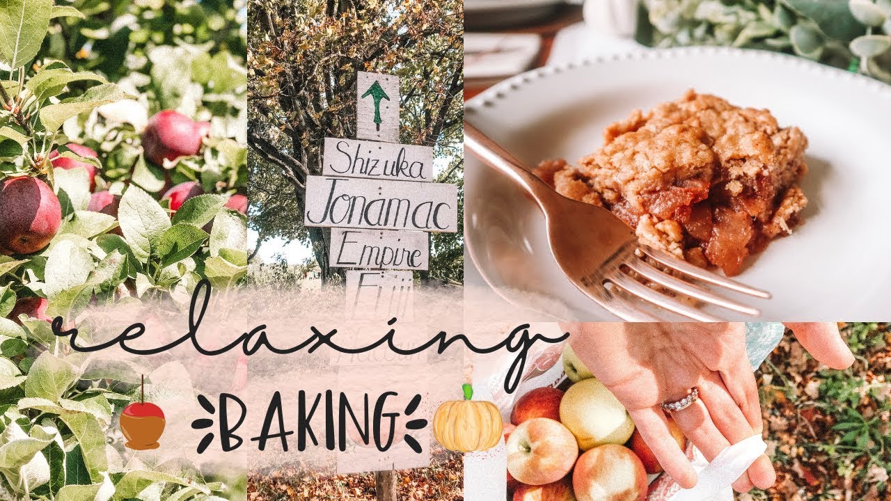 Old fashioned Apple Crisp Recipe // relaxing baking