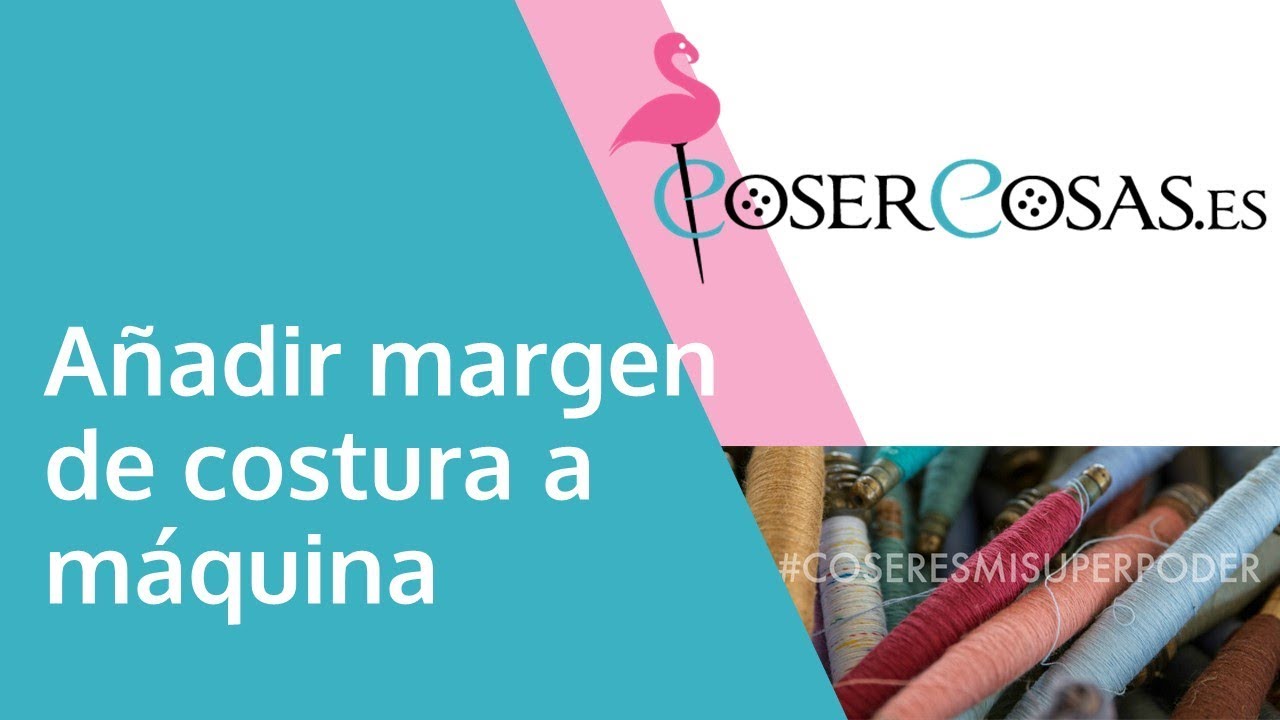 Cómo añadir margen con la máquina de coser