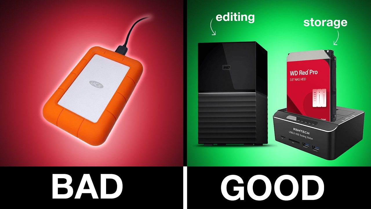 DON’T Buy a New Video Editing Hard Drive WITHOUT watching this video!