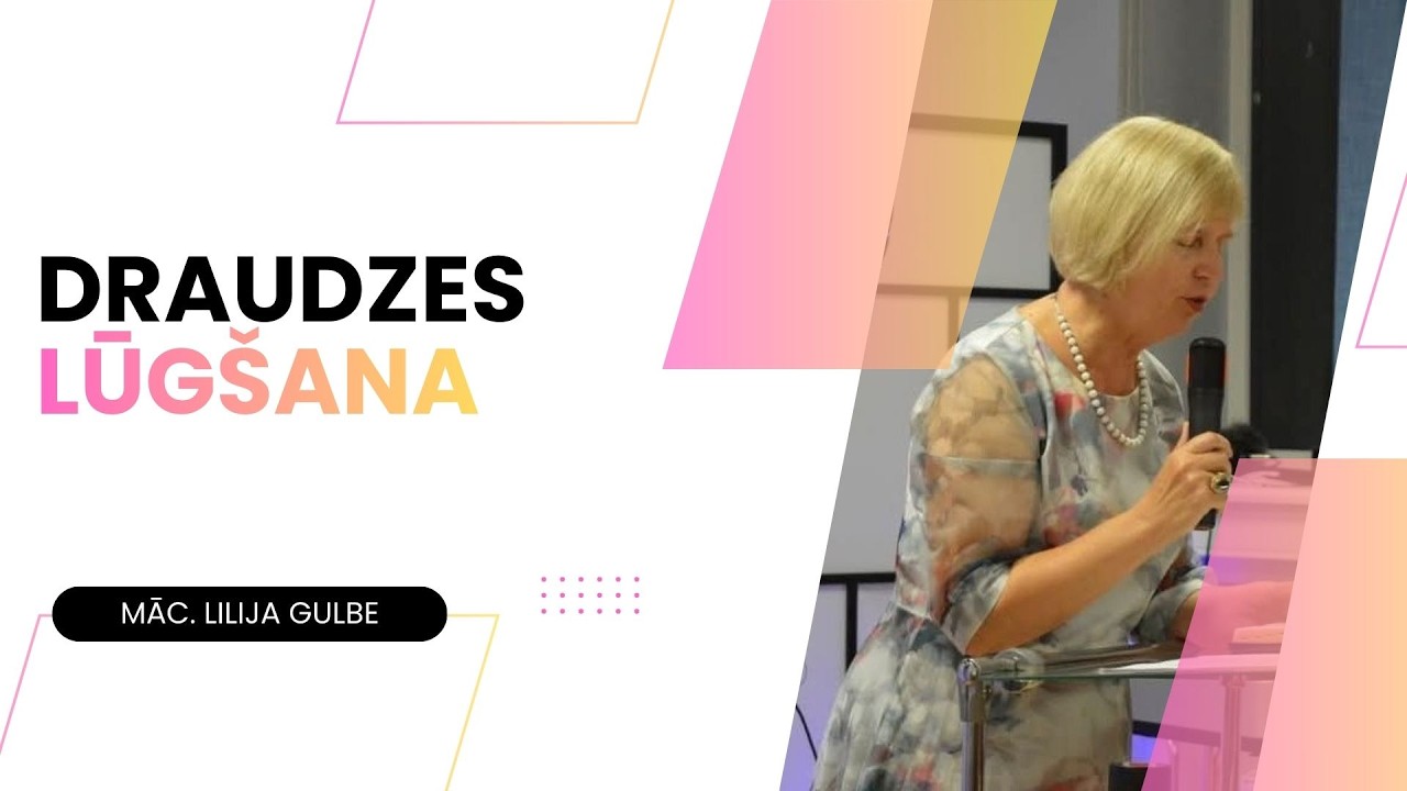 Dziedināšanas dievkalpojums draudzē 