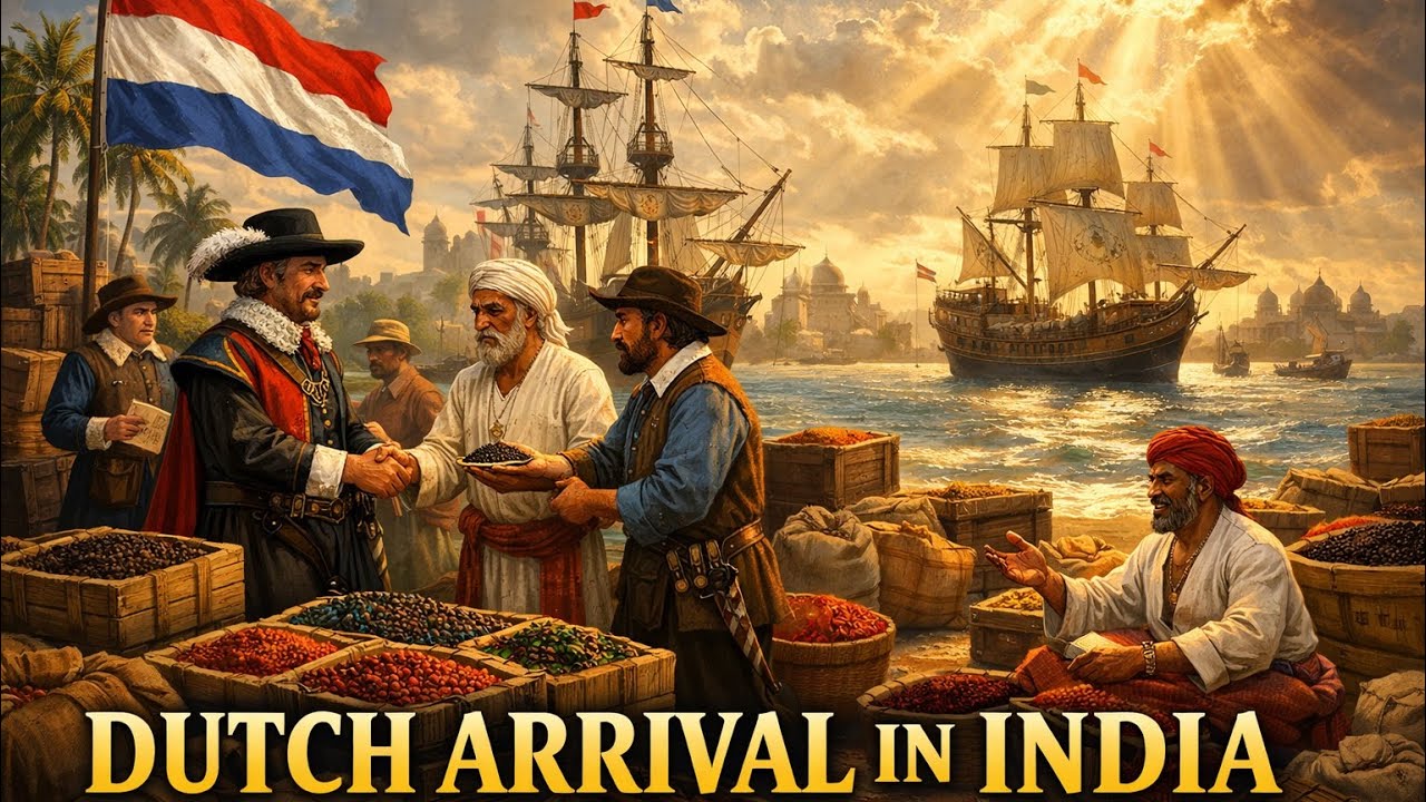 Dutch in India: The Rise and Fall of VOC Power #upsc #ukpsc #history 