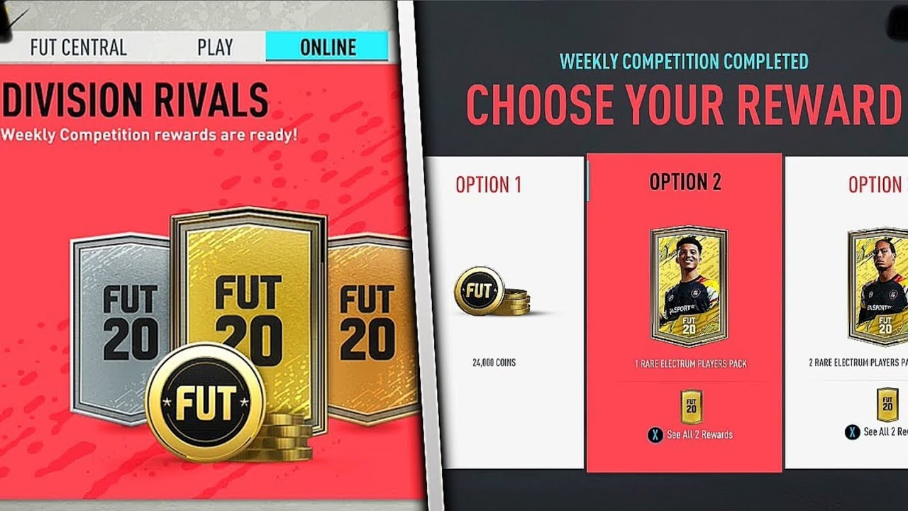 RANK 2 DIVISION RIVALS REWARDS!! |Fifa 20