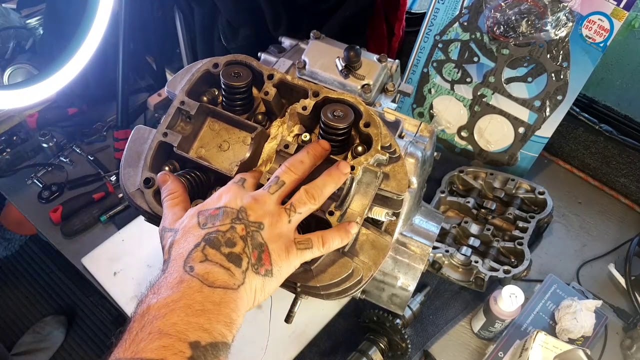 Yamaha XS400 ('81 SOHC) Basketcase teardown