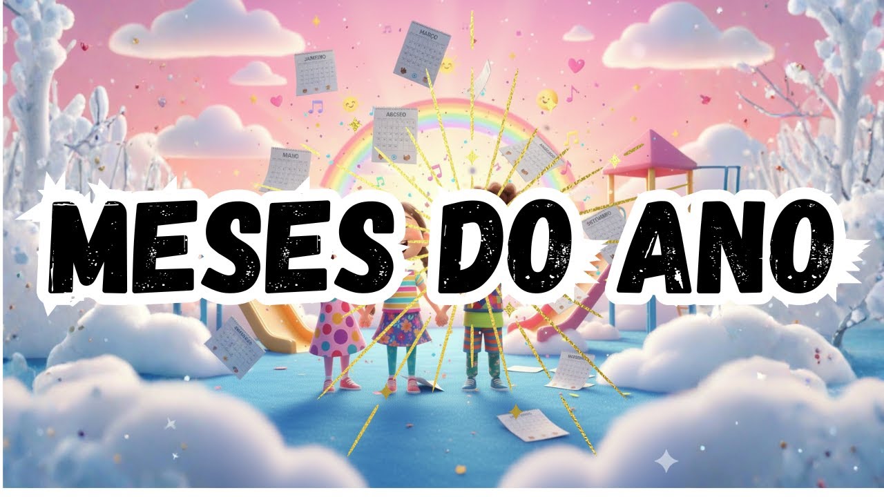 APRENDA OS MESES DO ANO - TIA JU E AS CRIANÇAS