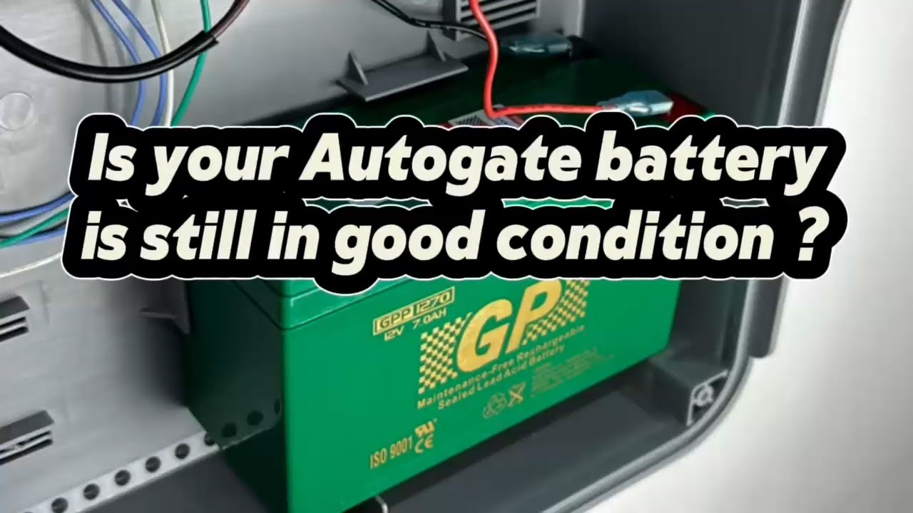 Check your Auto Gate battery