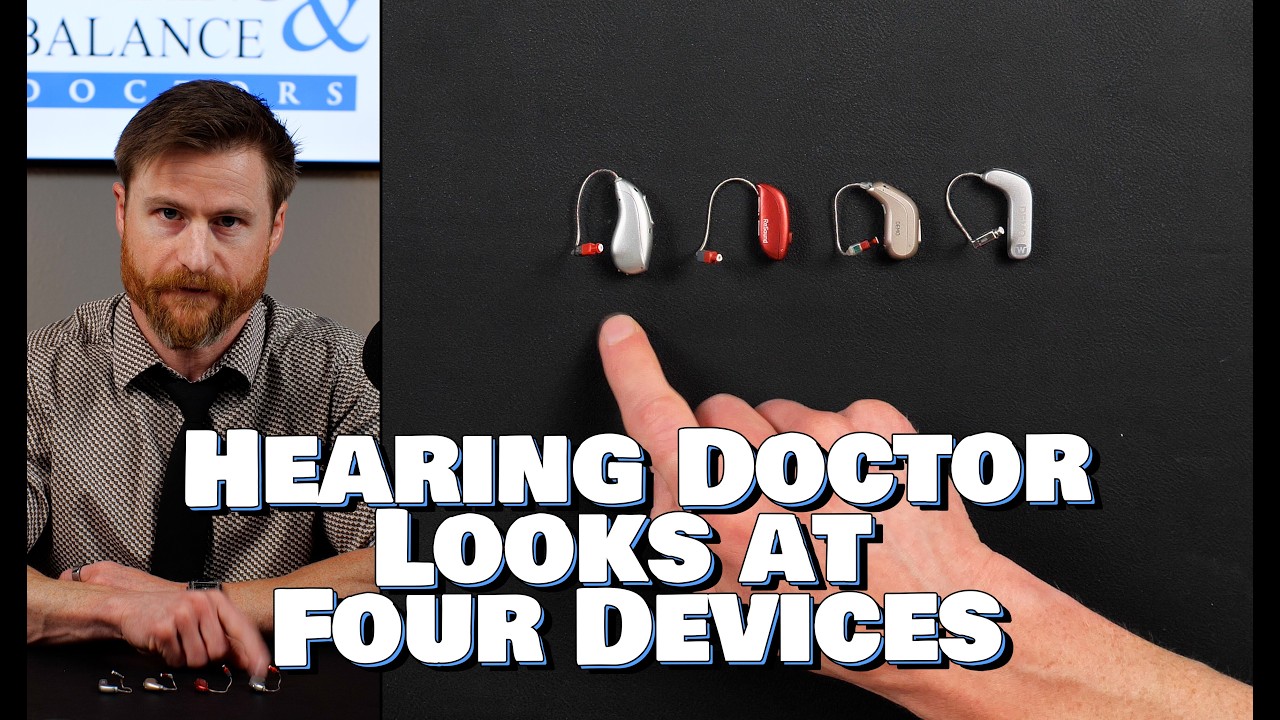 How Hearing Aids Look - Phonak Infinio Sphere, Resound Vivia, Oticon Intent, Widex Smartric