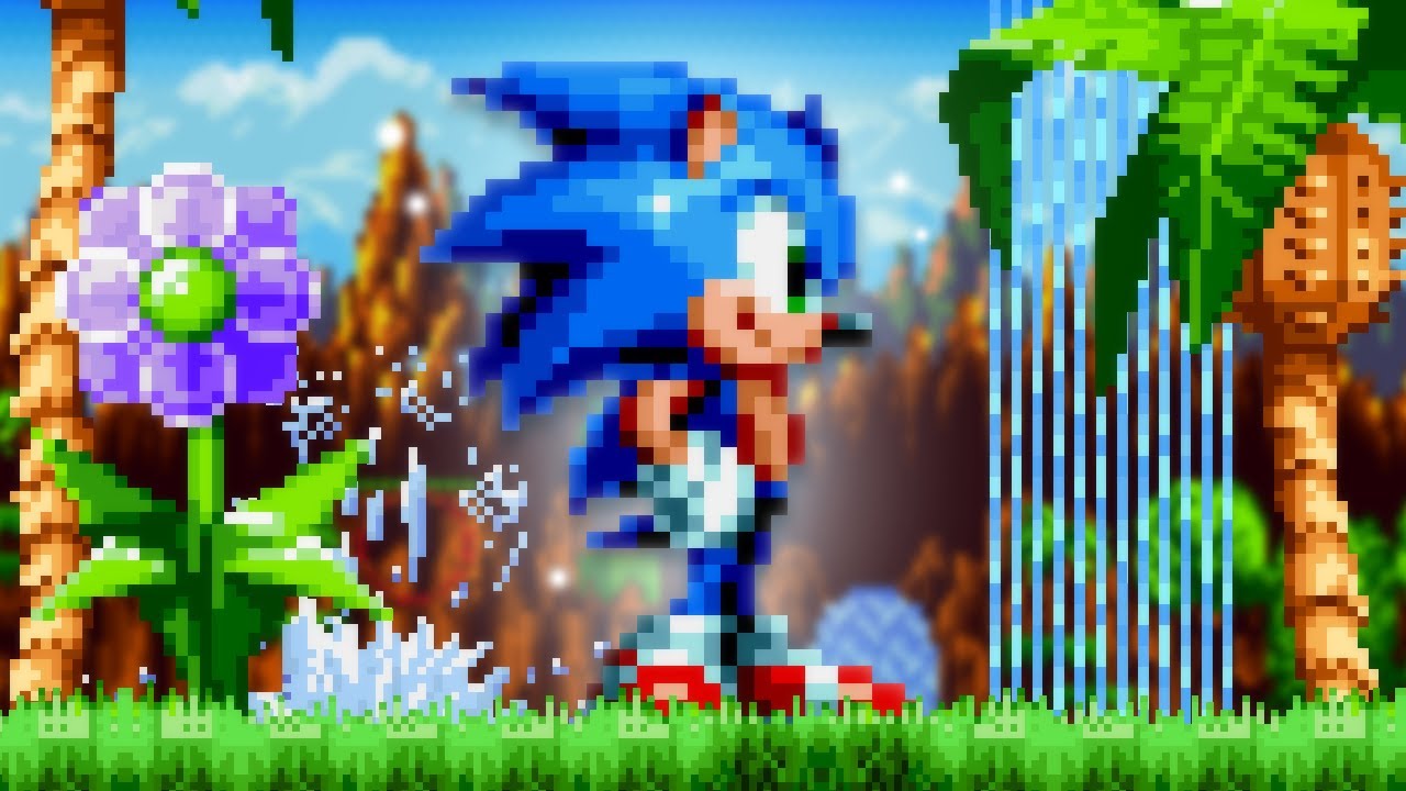 Sonic Mania: Enhanced Green Hill Zone