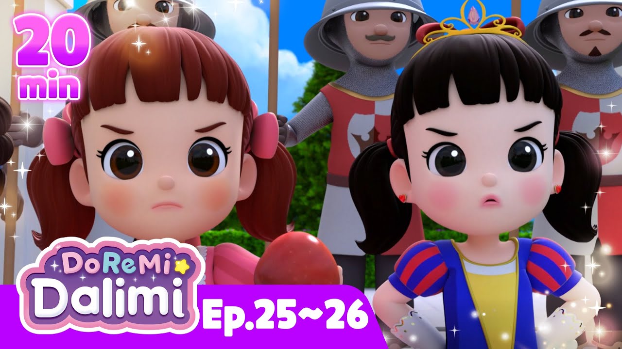 💖Kumpulan Putri Salju dan Dalimi💖 | Lagu anak | Nursery Rhyme | Doremi Dalimi Bahasa Indonesia