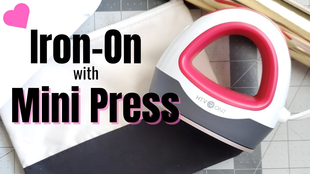 You&rsquo;ll Love Iron-On projects When you try this Mini Heat Press! &ndash; Tutorial & Review