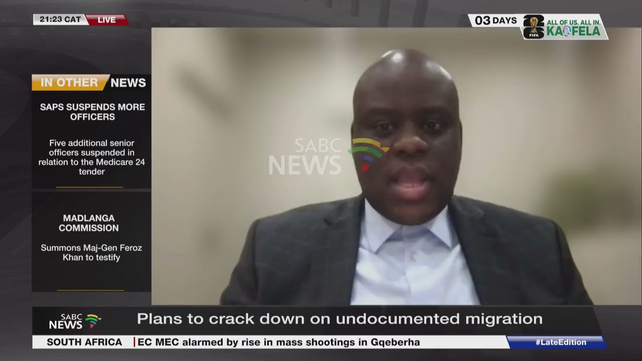 Plans to crack down on undocumented migration: Njabulo Nzuza