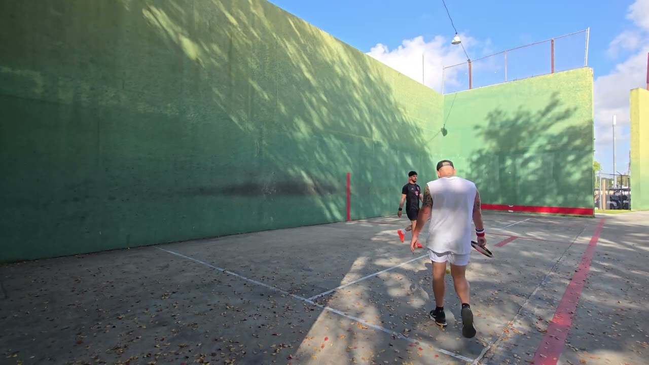 Killian Court ( Cancha Cubana ) Marlon - Percy vs Randy - David