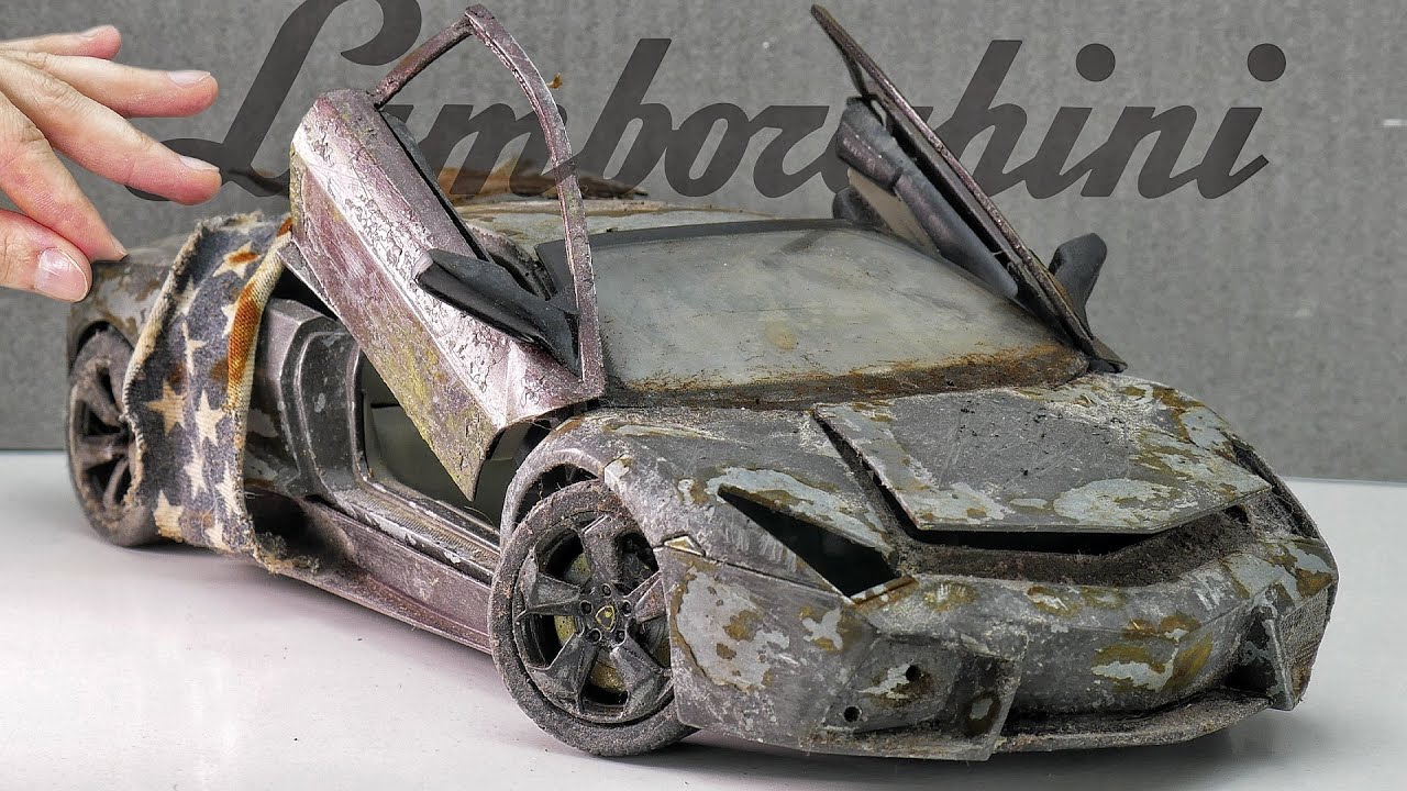 Restoration of a very RARE Lamborghini. Restoration and tuning of the Lamborghini Reventon