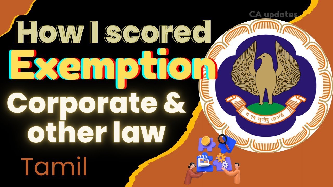 How I Scored Exemption (60+) in CA Inter Corporate Law | Study Plan, Notes & Exam Tips