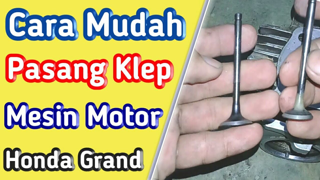 KENAPA TIDAK DARI DULU TERNYATA | CARA MEMASANG KLEP/KATUP MESIN