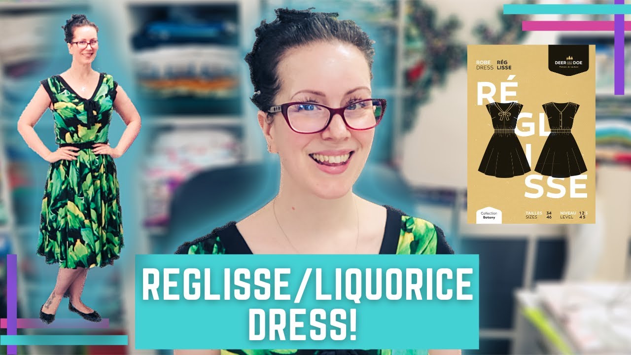 Making The Deer & Doe Réglisse / Liquorice Dress :: Pattern Review :: I LOVE It And Will Make More!😍