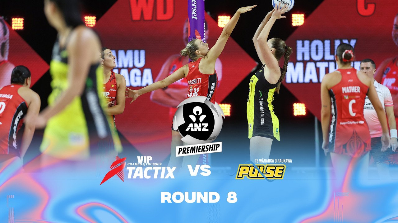 ANZ Premiership 2026 Highlights | Tactix v Pulse | R8G2