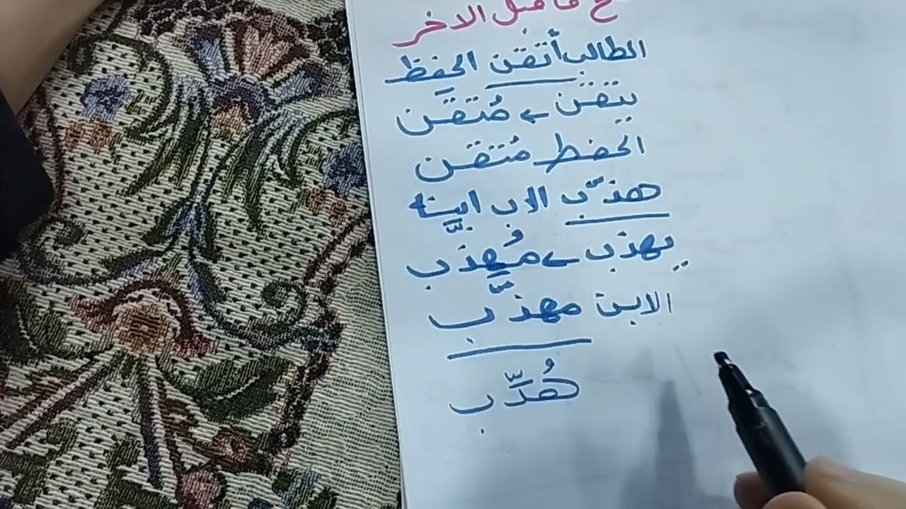 اسم المفعول الجزء الأول 
