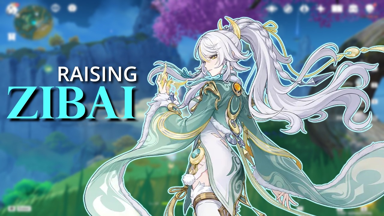 Raising Zibai | Genshin Impact Cozy Gameplay | No Commentary