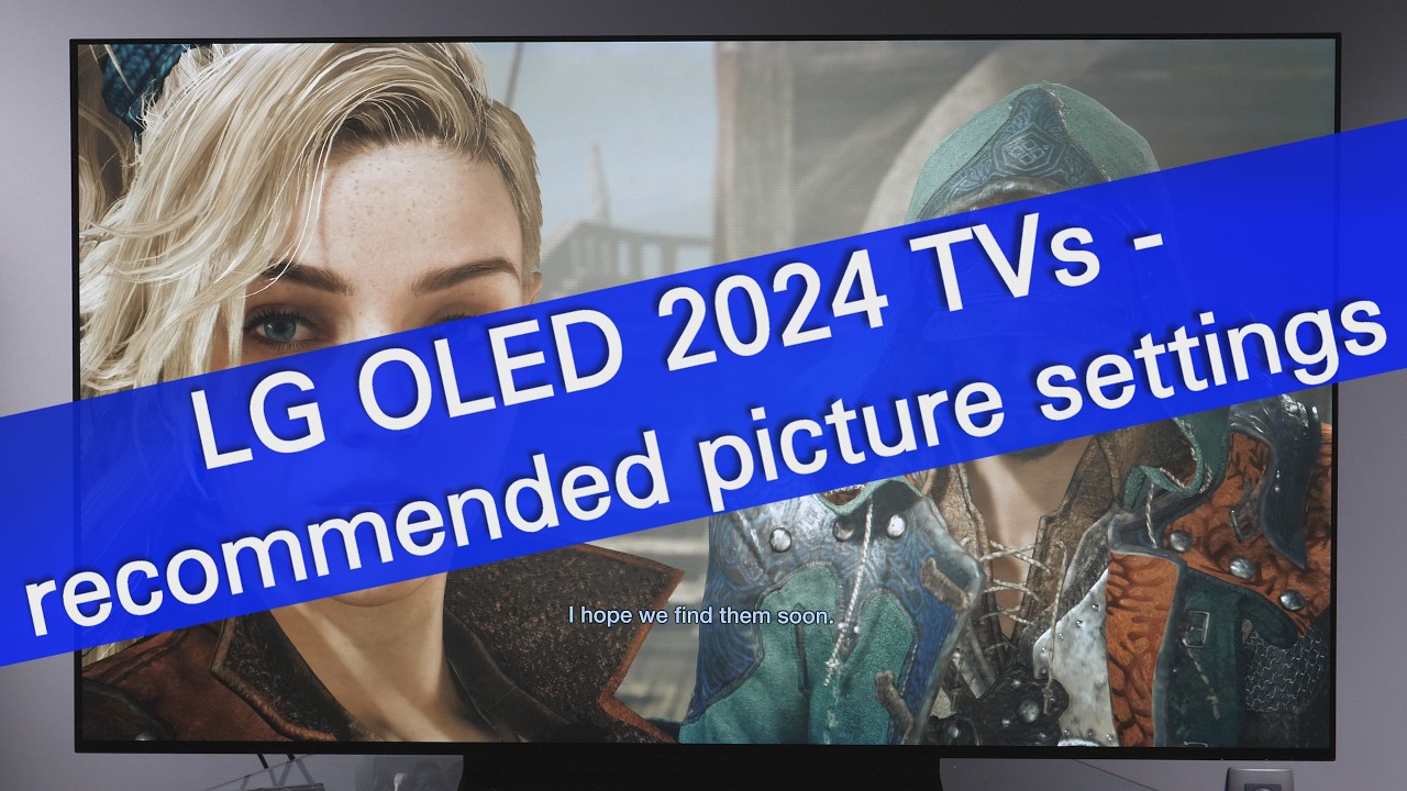 Рекомендуемые настройки изображения для LG OLED 2024