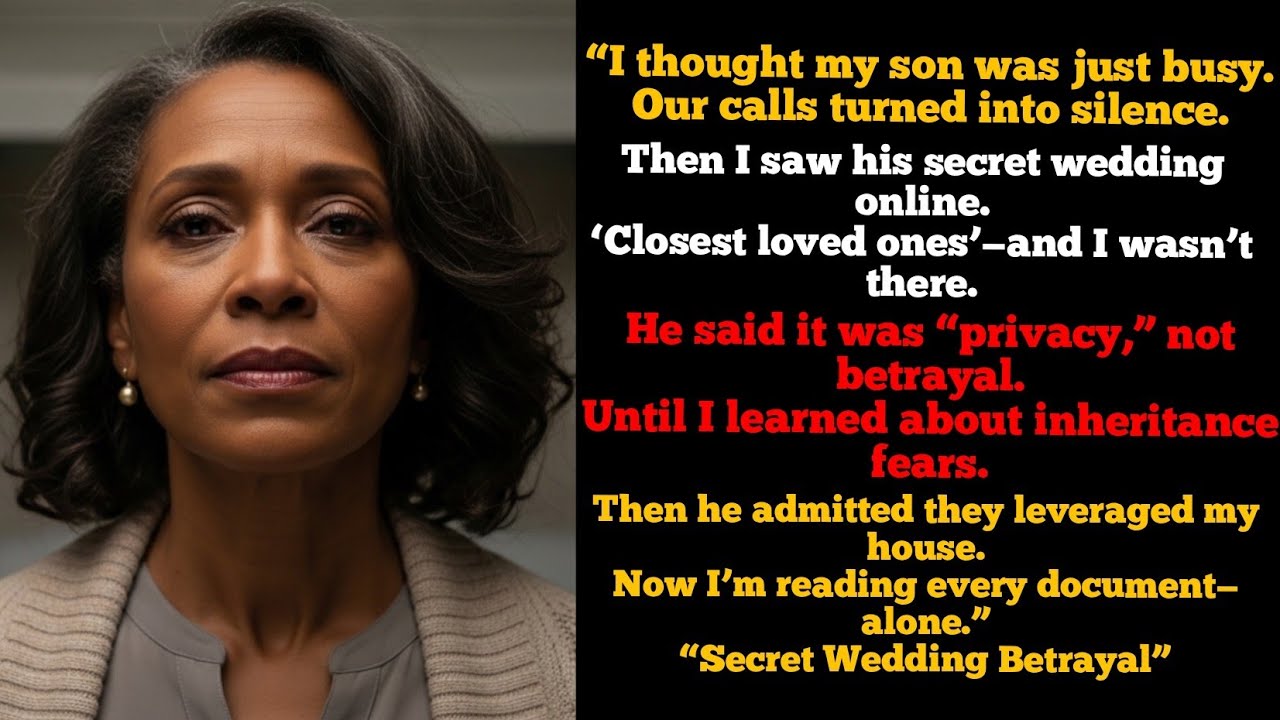 My Son Secretly Married—Then Leveraged My House Equity for a Loan Behind My Back