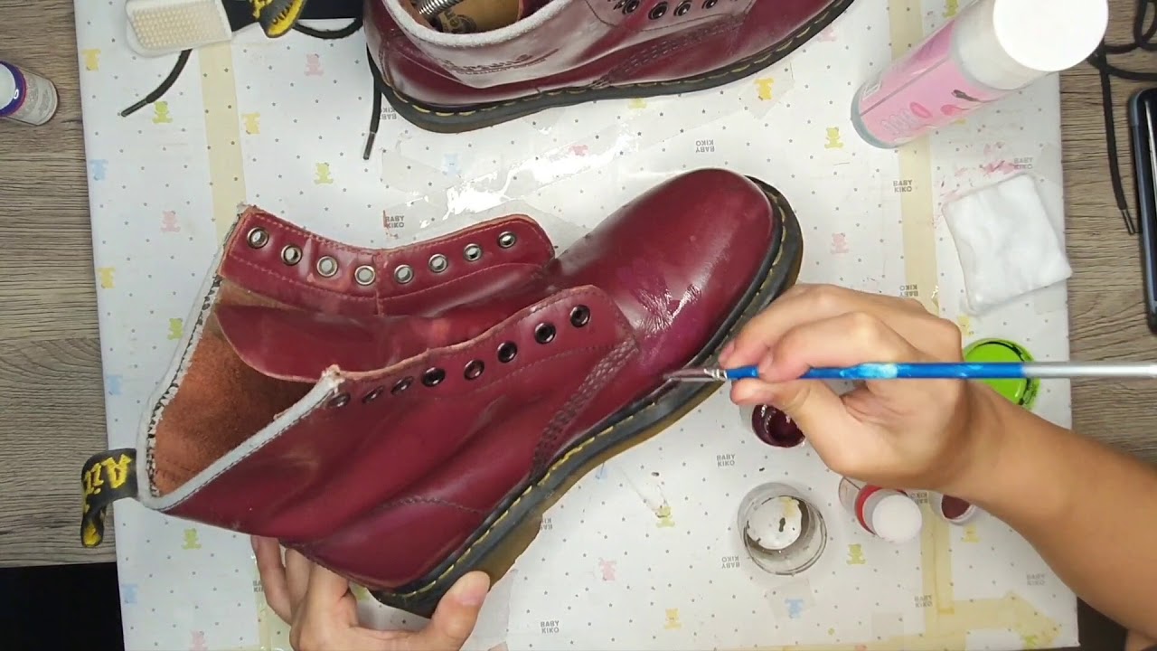 Dr.Martens Red Cherry Restoration