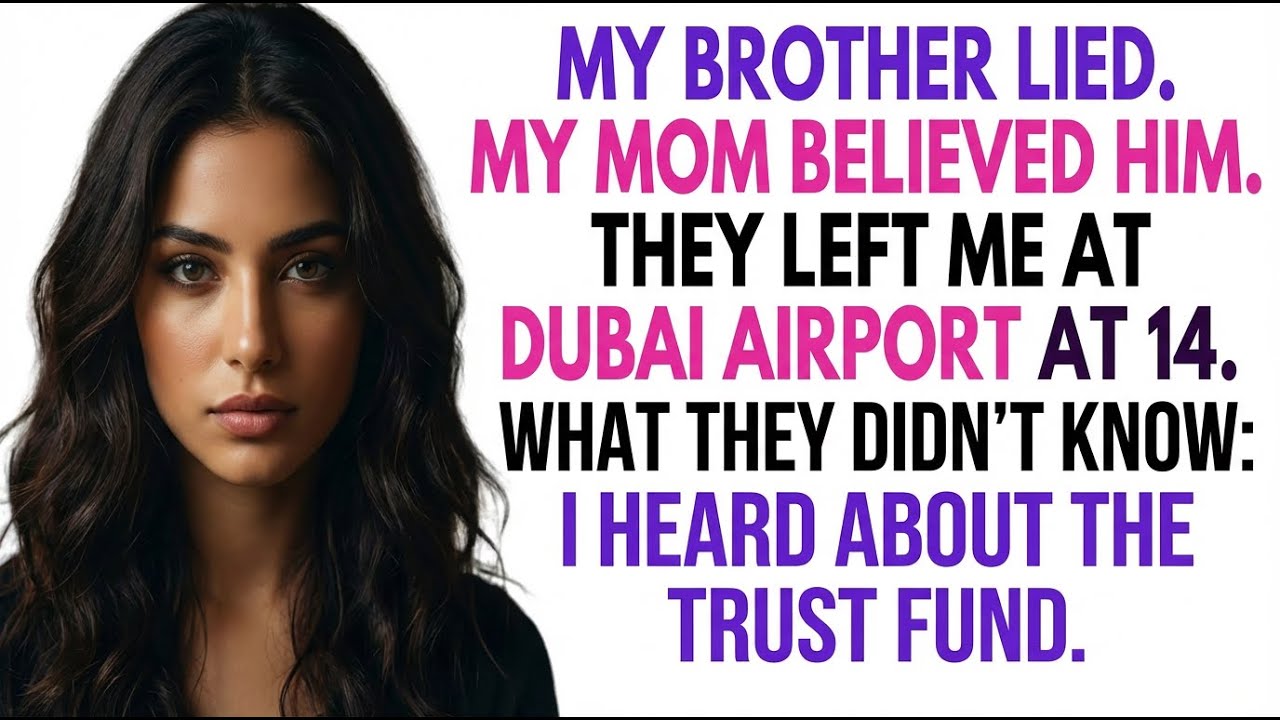 My Mom Believed My Brother's Lies and Left Me at Dubai Airport — She Had No Idea That...