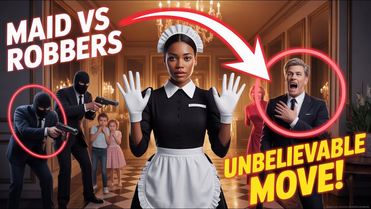 Robbers Broke In — But the Millionaire’s Maid Did Something No One Expected