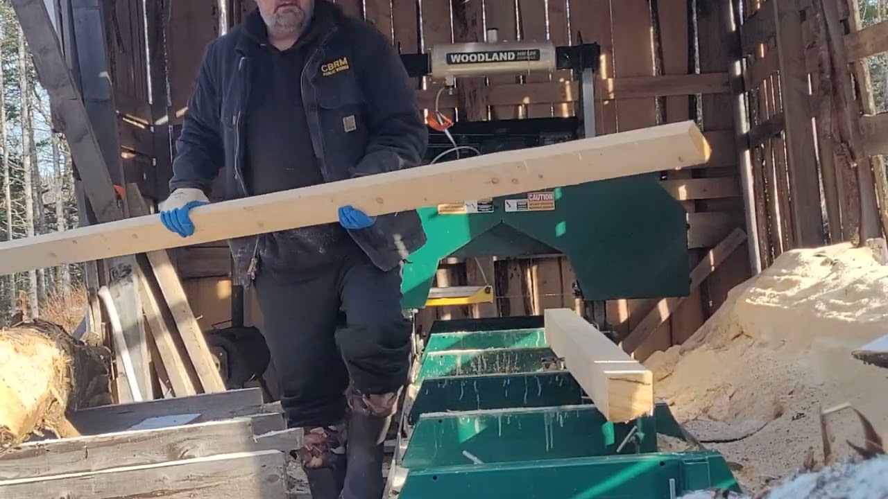 Nice day, so I decided to run the mill for a bit.  