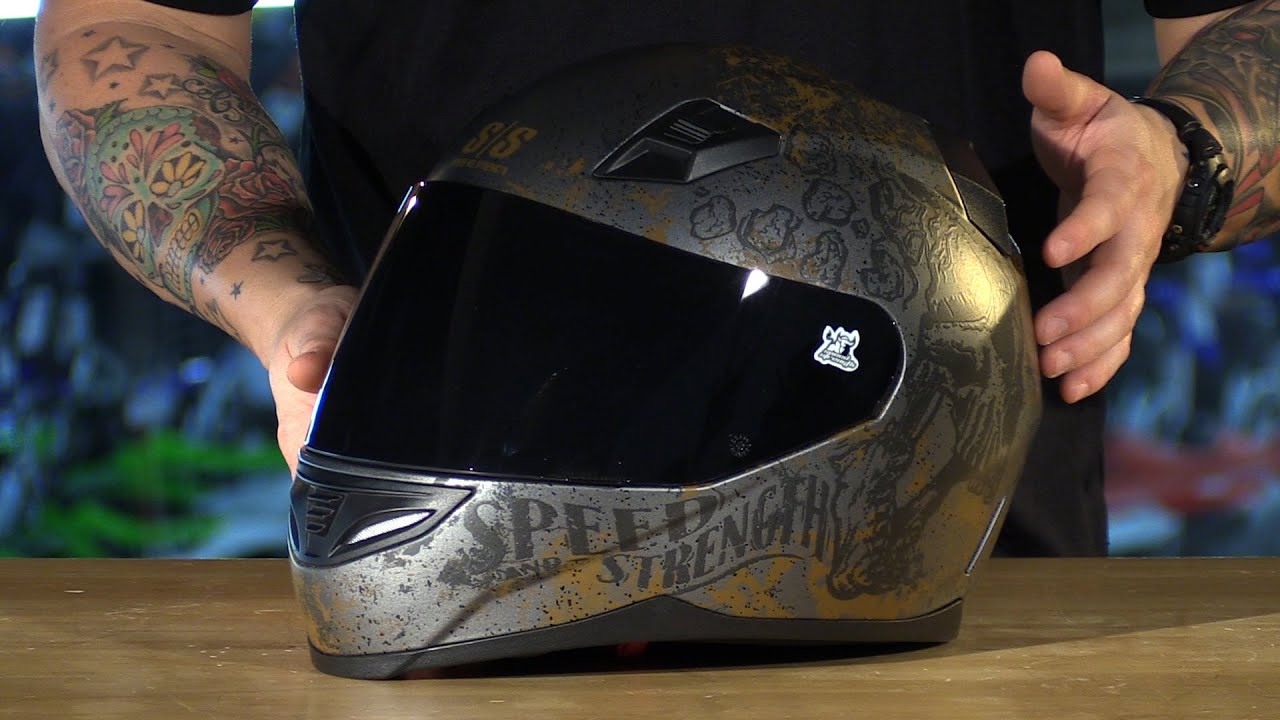 Speed And Strength SS1200 Rust and Redemption Full Face Motorcycle Helmet Review